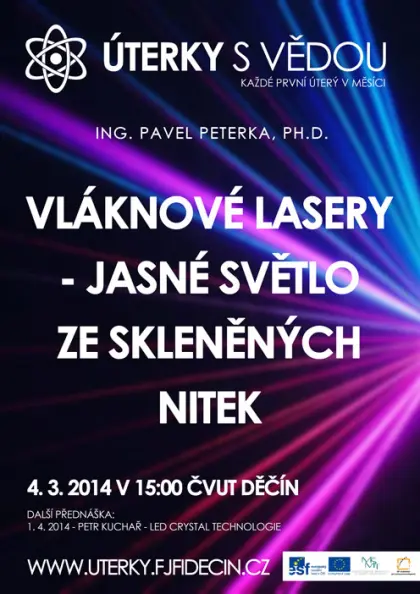 Vláknové lasery - Jasné světlo ze skleněných nitek