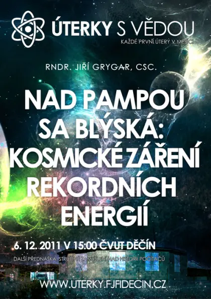 Nad pampou sa blýská: Kosmické záření rekordních energií