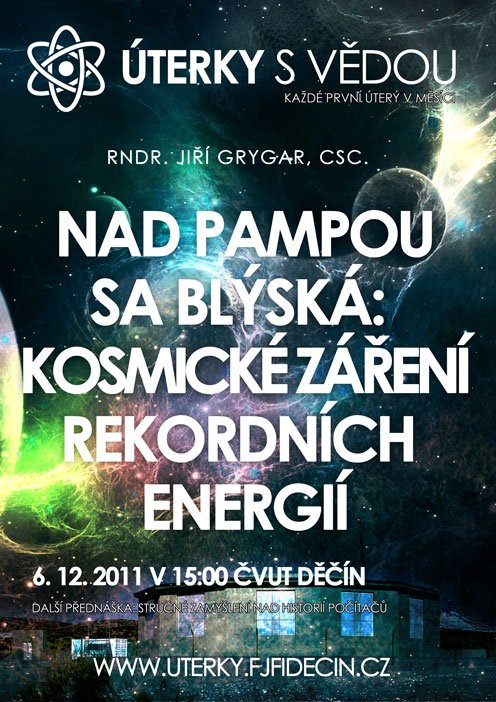 Nad pampou sa blýská: Kosmické záření rekordních energií
